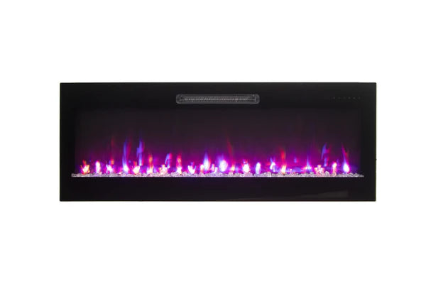 Amantii Fire & Ice Evolution Linear 36" WiFi Enabled Wall-Mounted Electric Fireplace