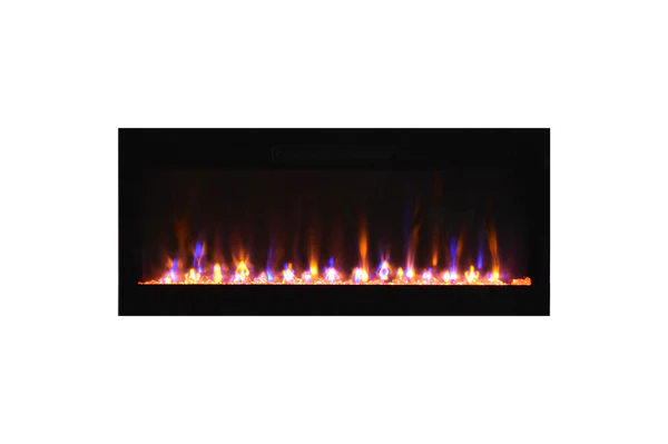 Amantii Fire & Ice Evolution Linear 36" WiFi Enabled Wall-Mounted Electric Fireplace