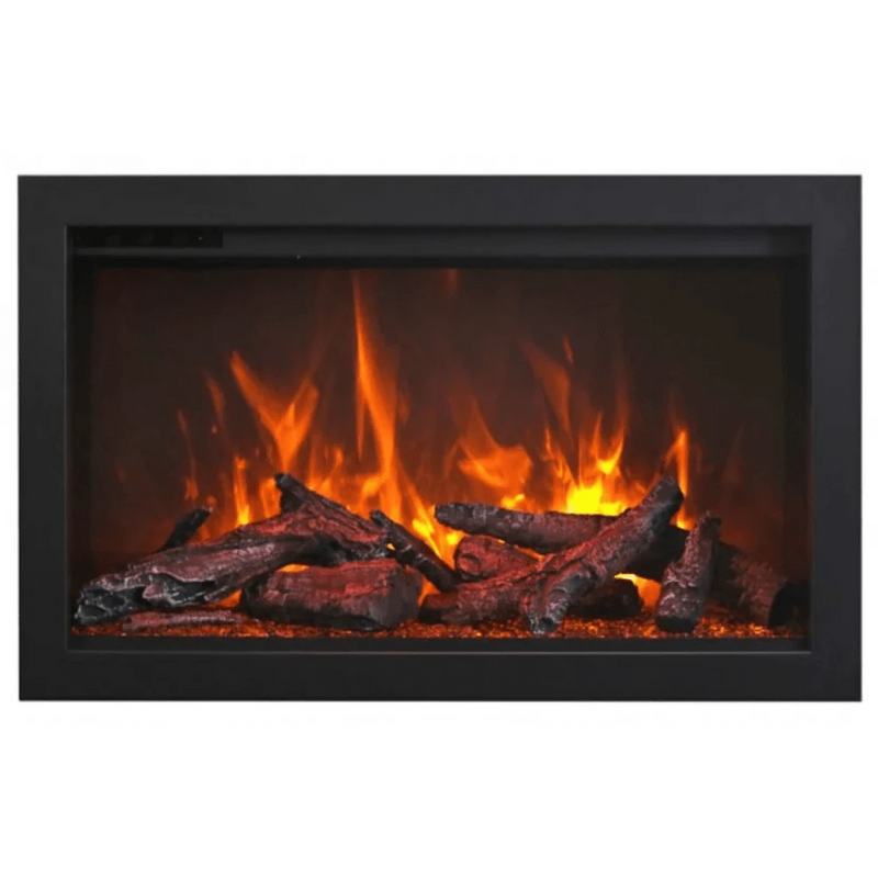 Amantii Traditional 26" to 48" Indoor/Outdoor Built-In Electric Firebox Insert