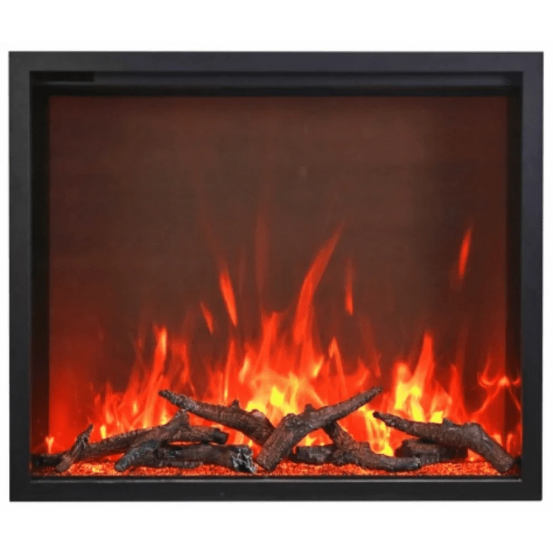 Amantii Traditional 26" to 48" Indoor/Outdoor Built-In Electric Firebox Insert