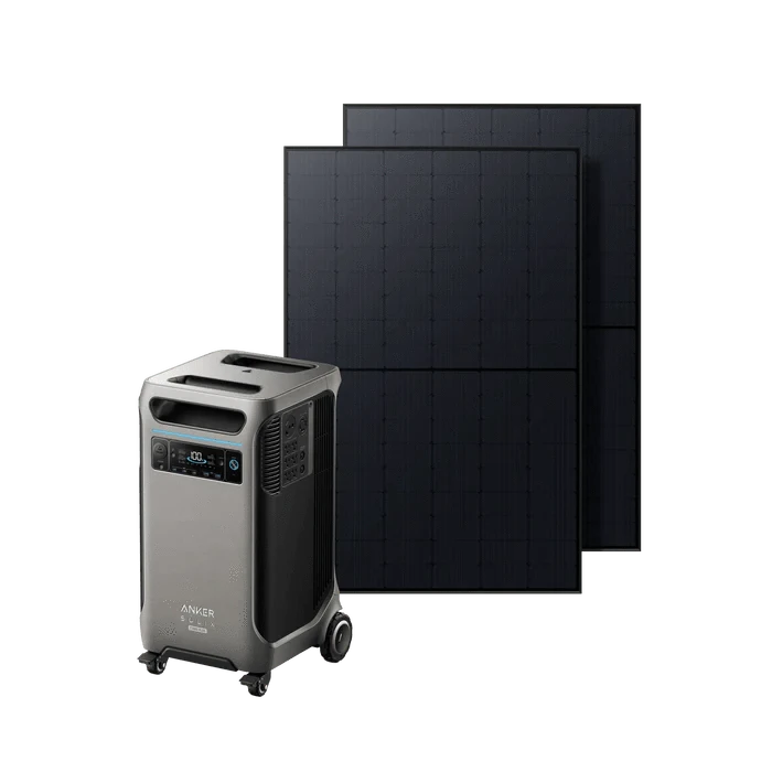 Anker SOLIX F3800 Portable Power Station Solar Generator (3840Wh | 6000W) + 440W Rigid Solar Panel