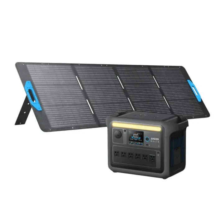 Anker SOLIX C1000X Portable Power Station Solar Generator (1056Wh | 1800W)  + 200W Solar Panel