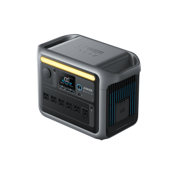 Anker SOLIX C1000X Portable Power Station Solar Generator (1056Wh | 1800W)