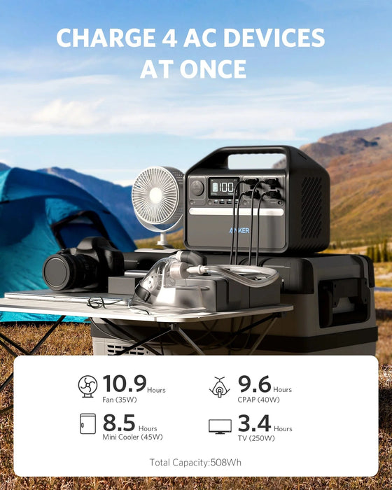 Anker SOLIX 536 Portable Power Station Solar Generator