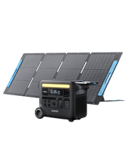 Anker SOLIX F2600 Power Station Solar Generator + 1*200W Solar Panel