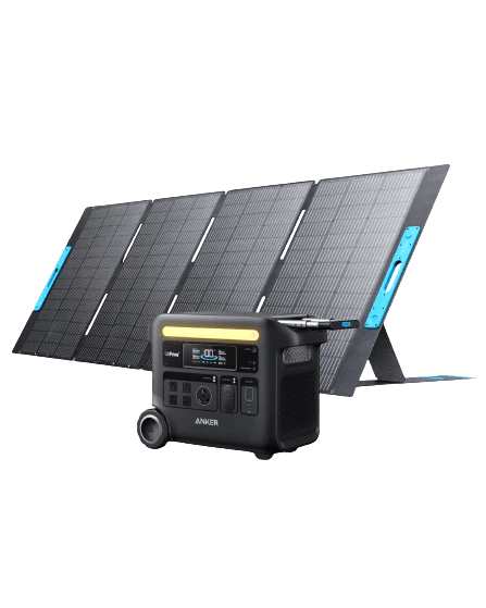 Anker SOLIX F2600 Power Station Solar Generator + 400W Solar Panel
