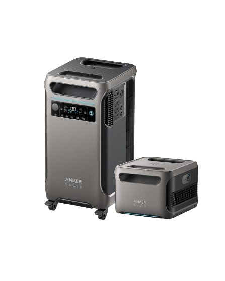 Anker SOLIX F3800 + Anker SOLIX BP3800 Expansion Battery (7680Wh | 6000W)