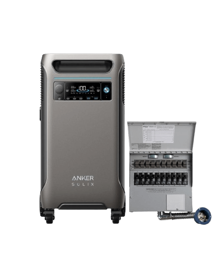Anker SOLIX F3800 + Home Backup Kit (Transfer switch)