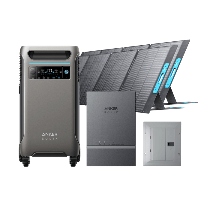 Anker SOLIX F3800 + Smart Home Power Kit + 400W Solar Panel
