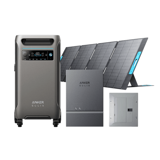 Anker SOLIX F3800 + Smart Home Power Kit + 400W Solar Panel