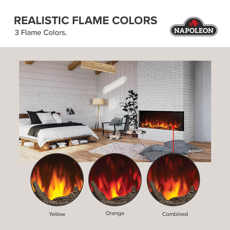 Napoleon Astound™ 74 FlexMount Electric Fireplace