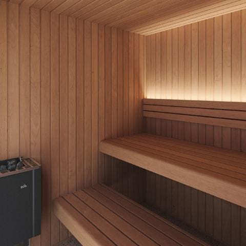 Auroom Emma Indoor Wood Cabin Sauna | 6 Persons