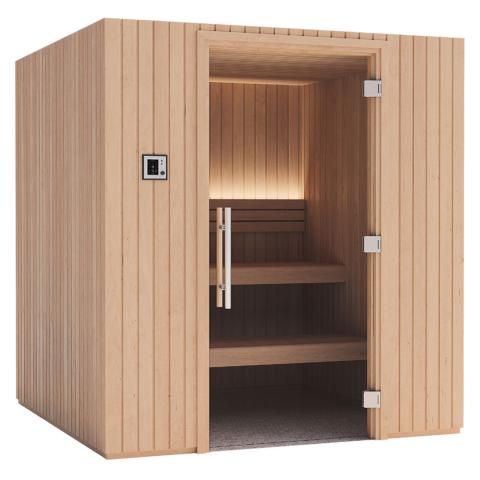 Auroom Emma Indoor Wood Cabin Sauna | 6 Persons
