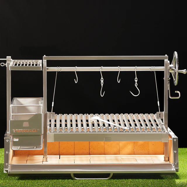 Tagwood BBQ Santa Maria Argentine Wood Fire & Charcoal Gaucho Grill Built in | BBQ05SS