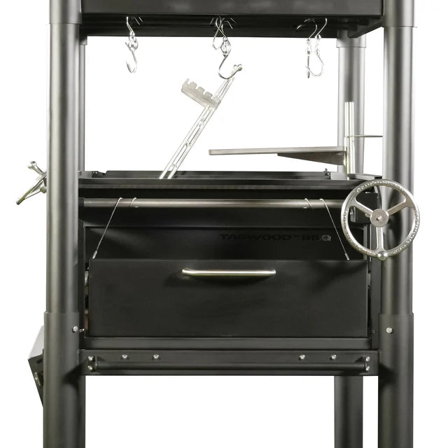 Tagwood BBQ Santa Maria Stainless Steel Grill – 360° Grilling | BBQ12SI