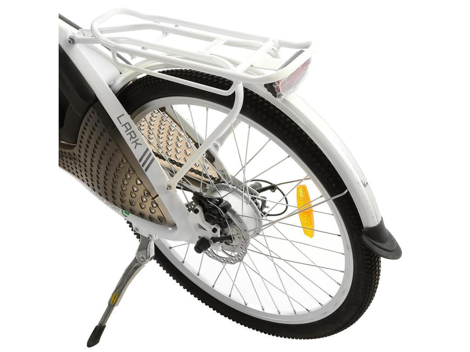 Ecotric Lark Women 26 inch City E-Bike - White