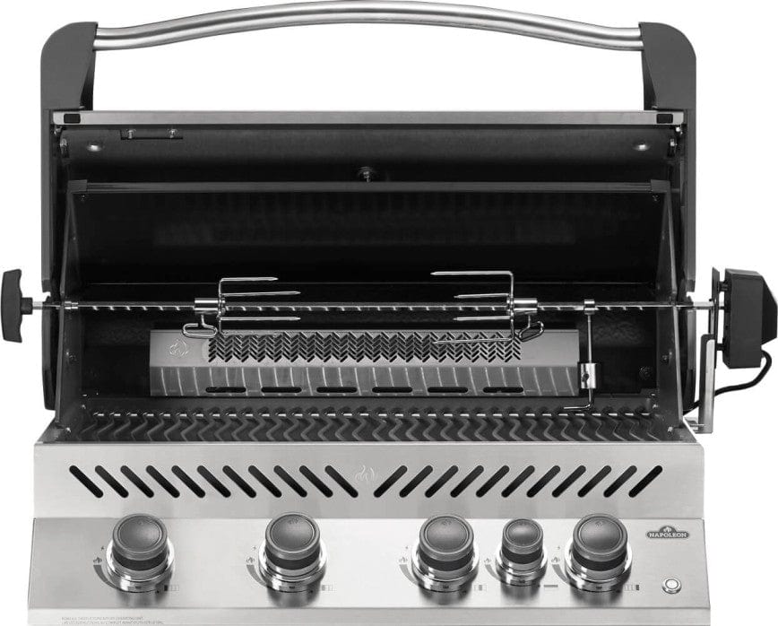 Napoleon Prestige 500 Built-In Gas Grill with Infrared Rear Burner