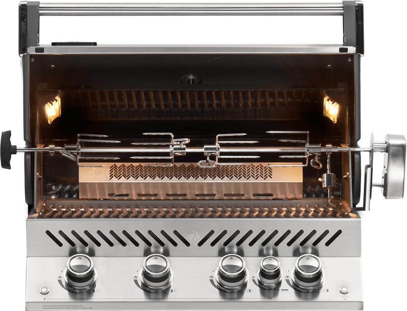 Napoleon Prestige PRO 500 Built-In Gas Grill with Infrared Rear