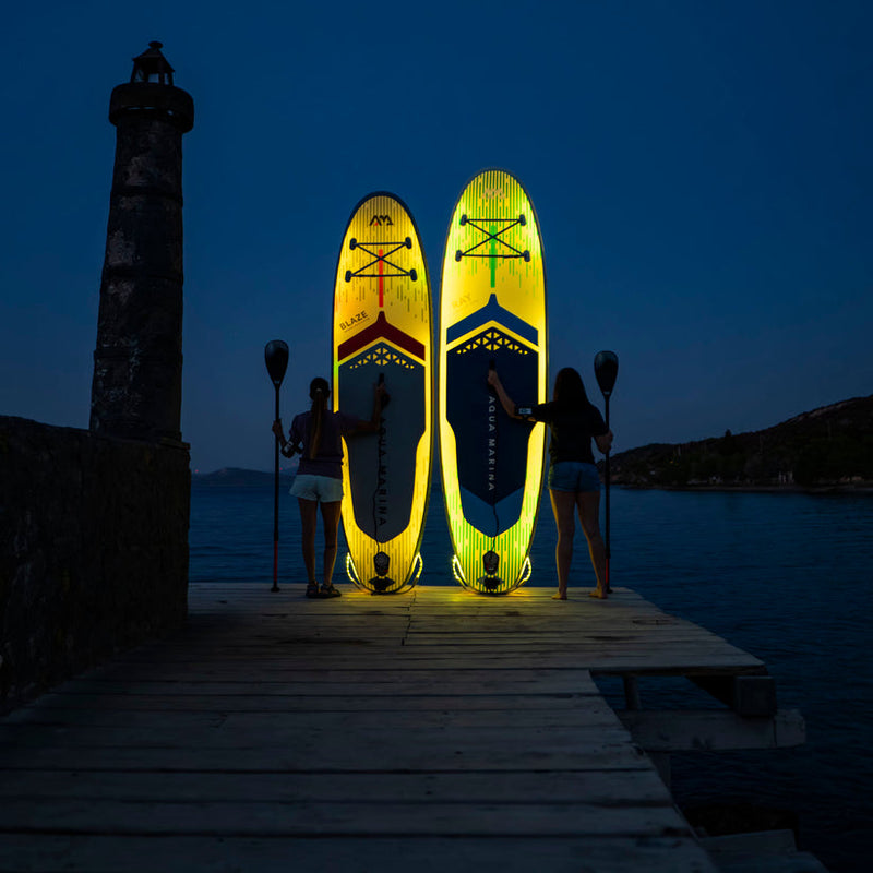 Aqua Marina Ray 11'0" TPU Inflatable Paddleboard with Advanced Illumination System [BT-26RAY]