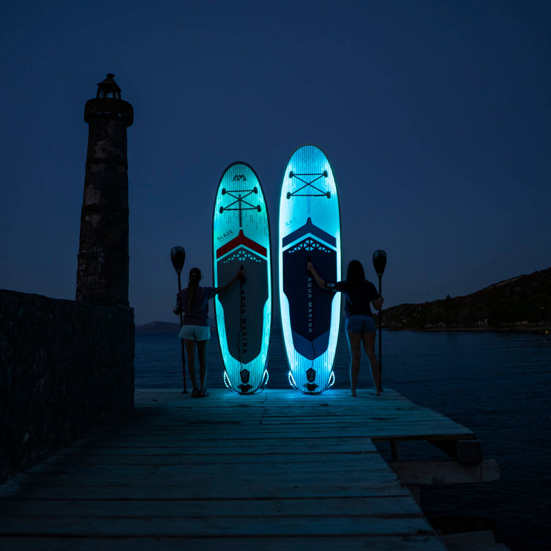 Aqua Marina Blaze 10'4" TPU Inflatable Paddleboard with Advanced Illumination System [BT-26BZ]