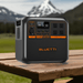 BLUETTI Portable Power Station Solar Generator Left Side