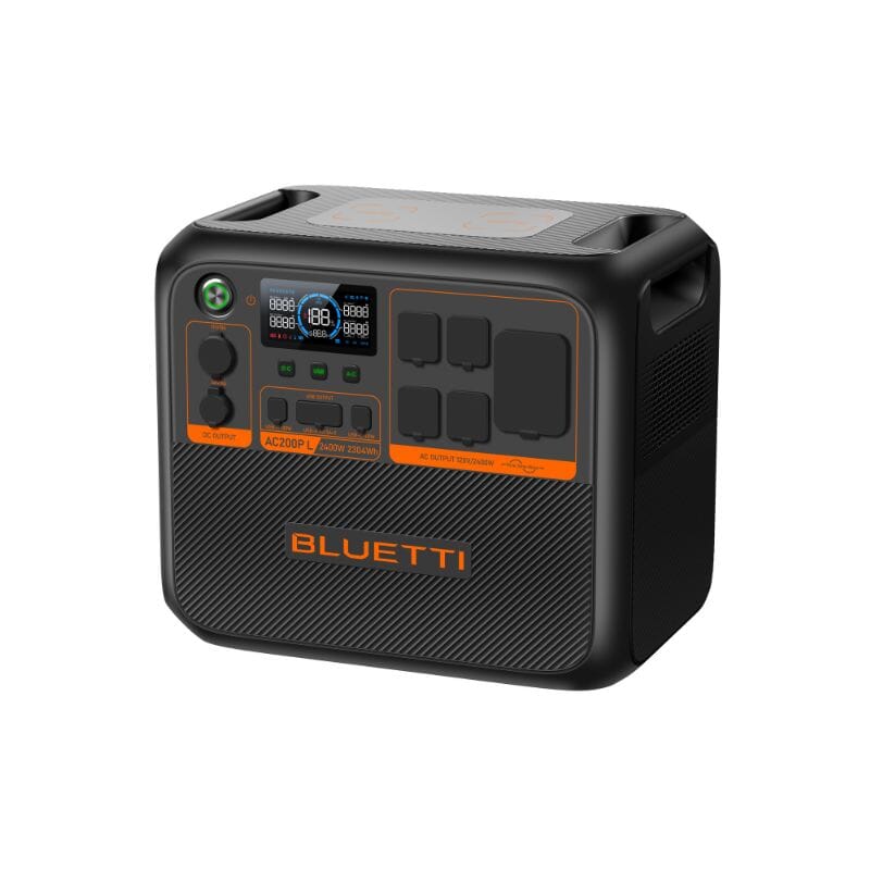 BLUETTI AC200P Power Station Solar Generator + PV350 350W Solar Panel