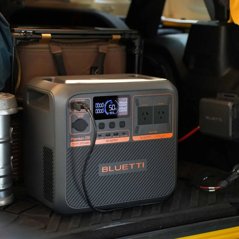 BLUETTI Premium 200 V2 Portable Power Station Solar Generator | 2073.6Wh | 3900W | 1000W Solar Input