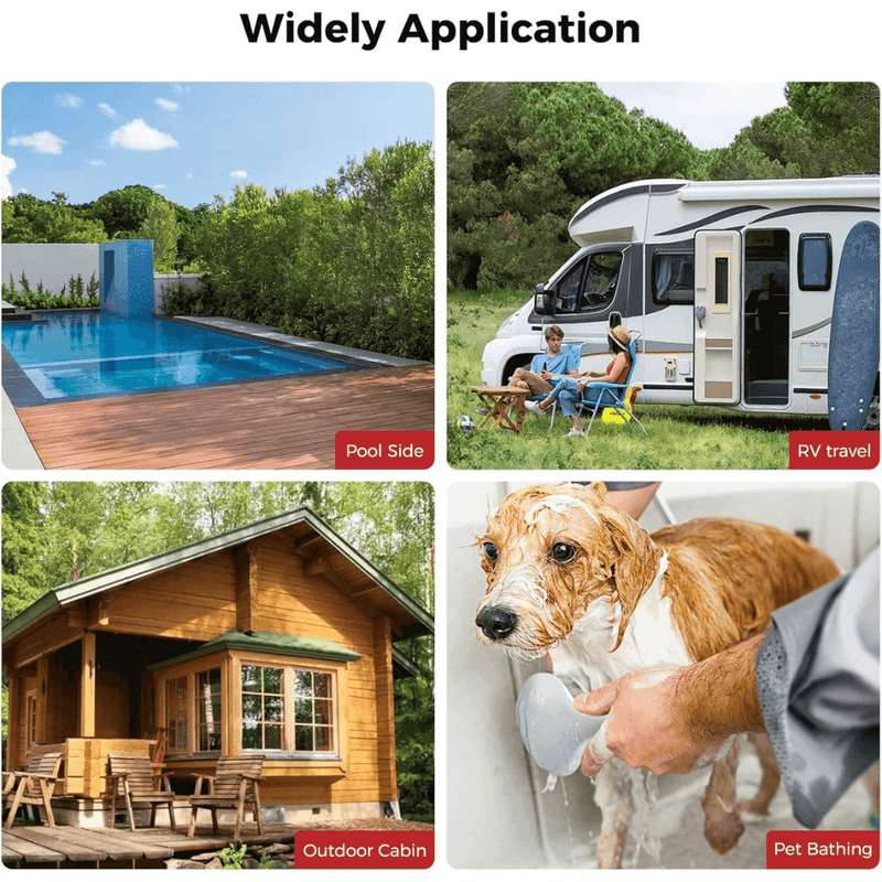 Camplux BW264B Camping Water Heater Propane