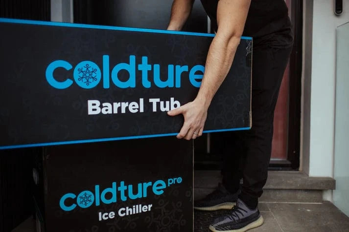 Coldture The Barrel Cold Plunge Tub + Chiller Pro