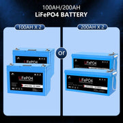 100ah vs 200Ah Lithium battery