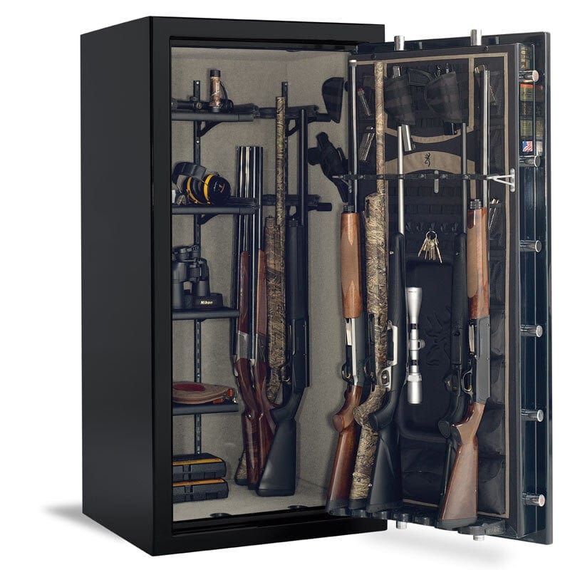 Browning SR33 Silver Gun Safe Inside