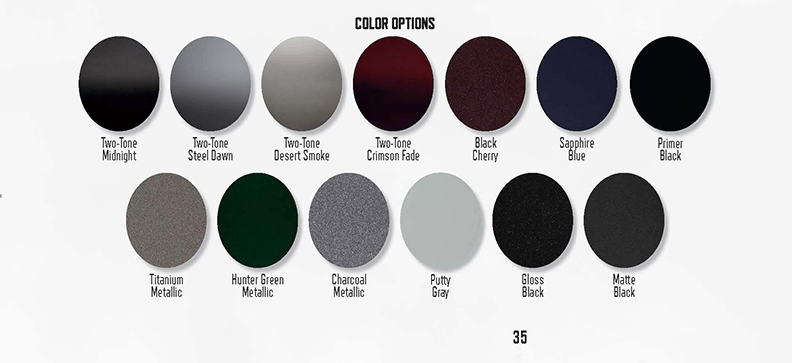 Browning Out-Swing Vault Door Colors