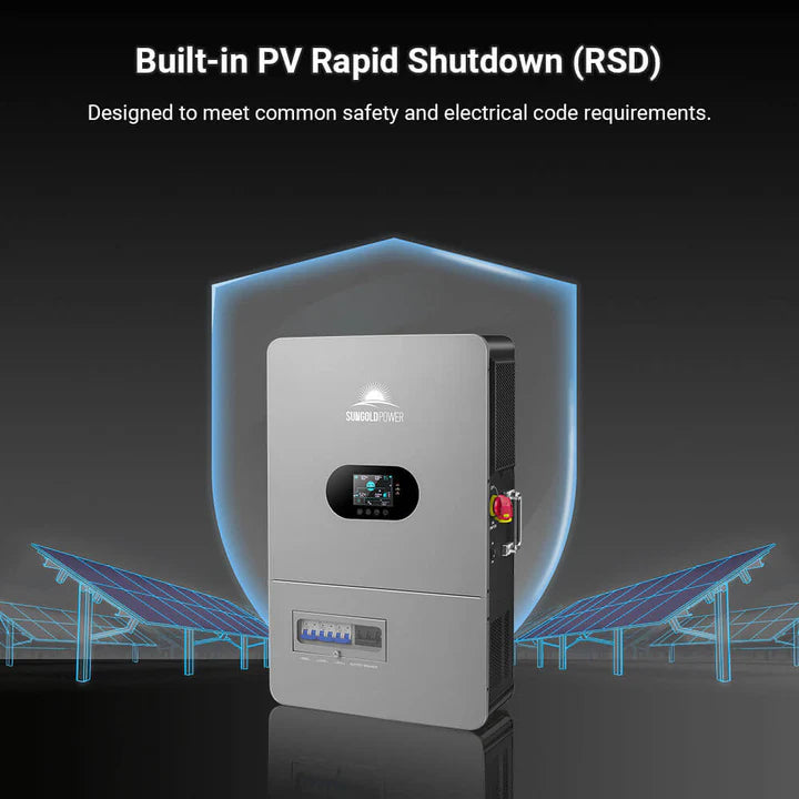 SunGold Power 12KW 48V All-in-one Off Grid Solar Inverter | FR12K-B