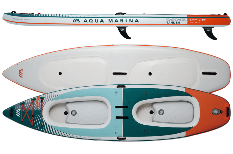 Aqua Marina CASCADE Tandem Hybrid Series 13'2" Inflatable Kayak