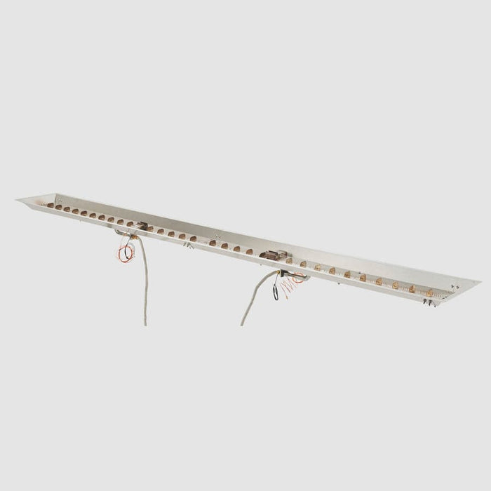 Outdoor Greatroom Crystal Fire Plus Linear Gas Burner
