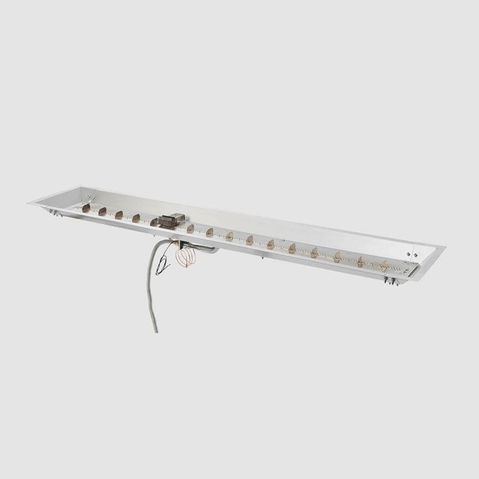 Outdoor Greatroom Crystal Fire Plus Linear Gas Burner