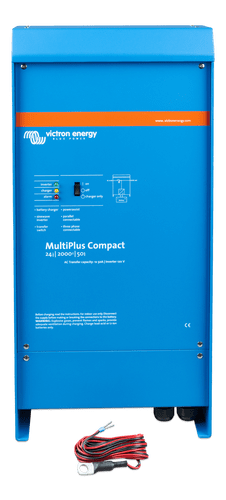 Victron Energy MultiPlus Compact 24V/2000W/50-50 120V VE.Bus Inverter Charger