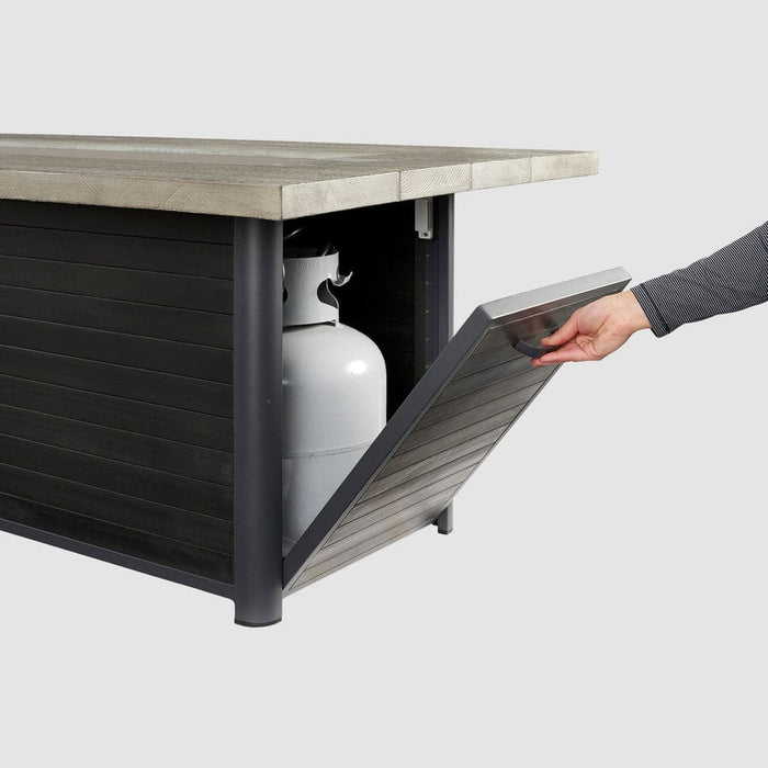 Outdoor Greatroom Cedar Ridge Linear Gas 61" Fire Pit Table
