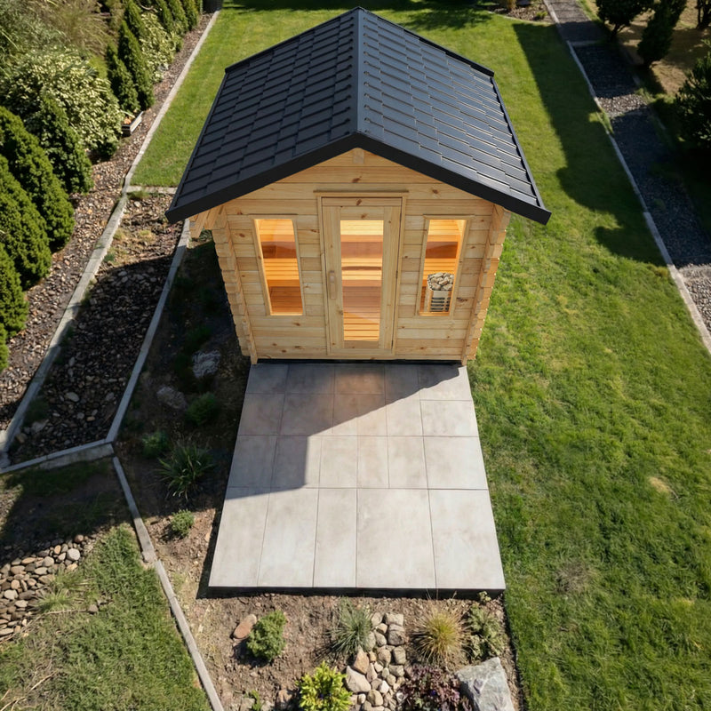 Dundalk Leisurecraft CT Palmer Wood Burning Cabin Sauna