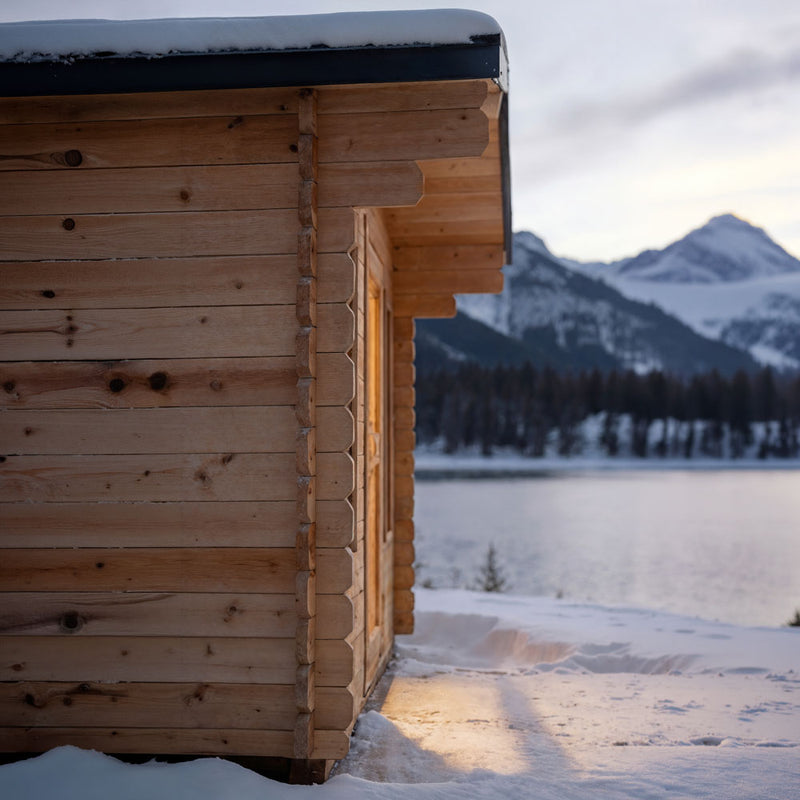 Dundalk Leisurecraft CT Palmer Wood Burning Cabin Sauna