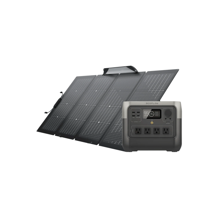 EcoFlow RIVER 2 Pro + 1*220W Portable Solar Panel