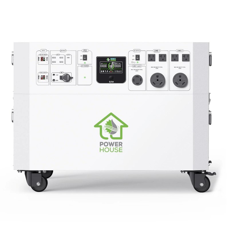 Nature's Generator Powerhouse 7200W Gold WE System Solar/Wind Kit