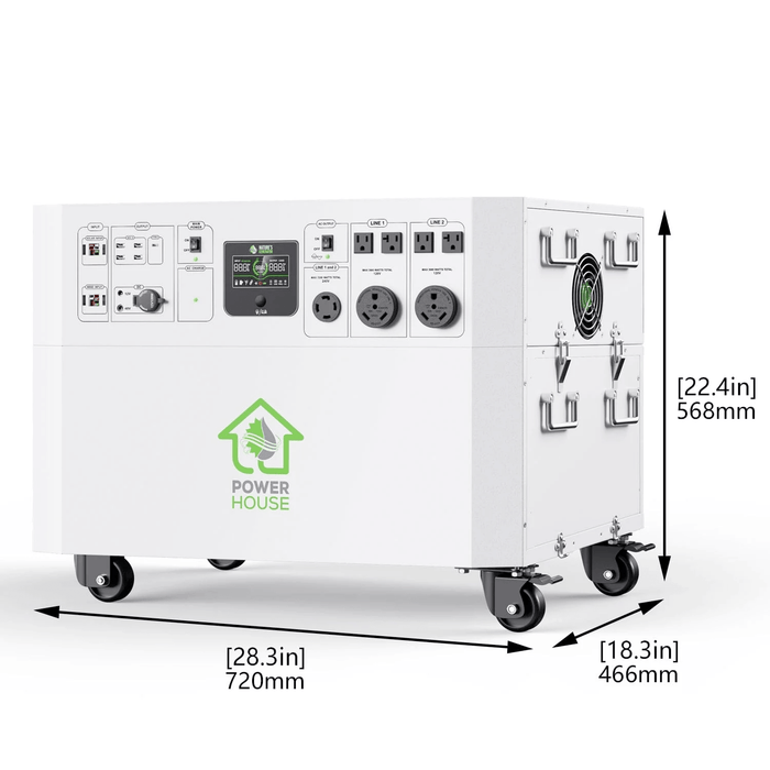 Nature's Generator Powerhouse 7200W Gold WE System Solar/Wind Kit