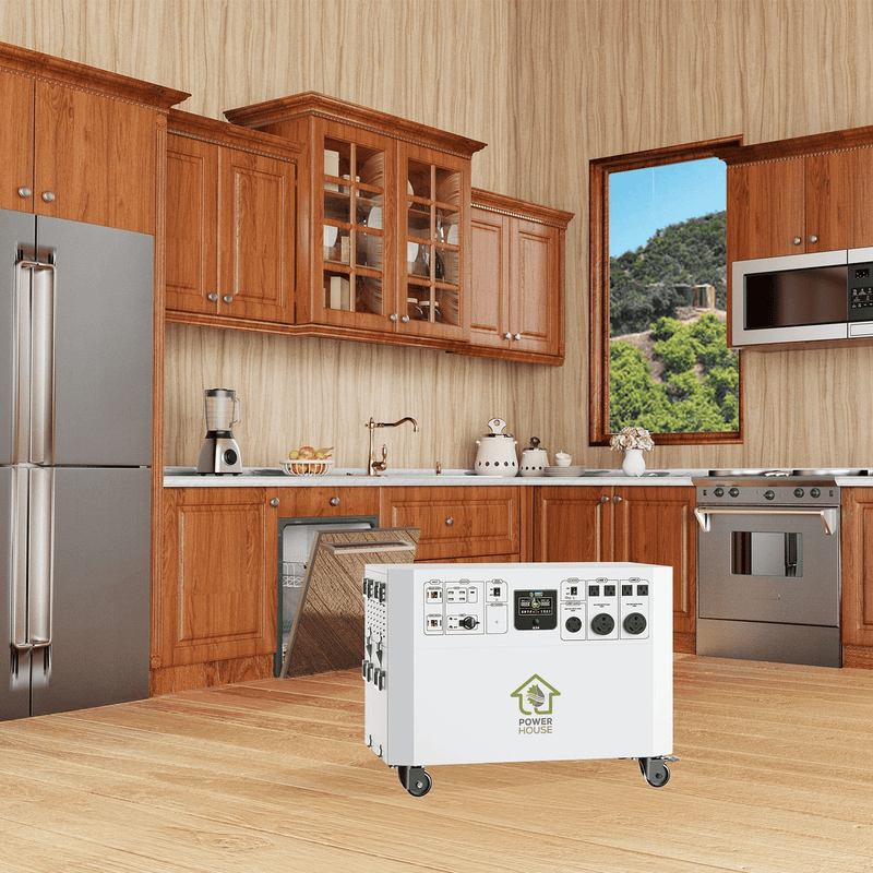 Nature's Generator Powerhouse 7200W Gold WE System Solar/Wind Kit