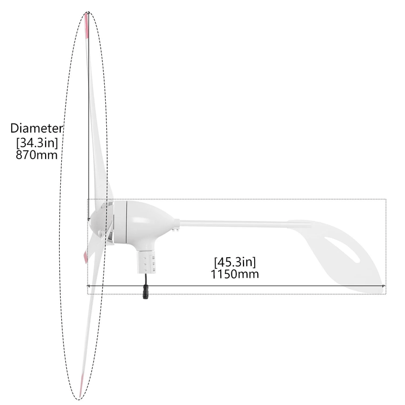 Nature's Generator Powerhouse 7200W Gold WE System Solar/Wind Kit