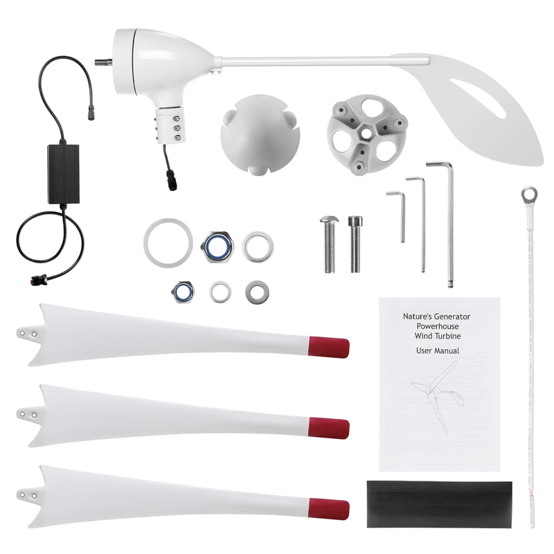 Nature's Generator Powerhouse 7200W Gold WE System Solar/Wind Kit