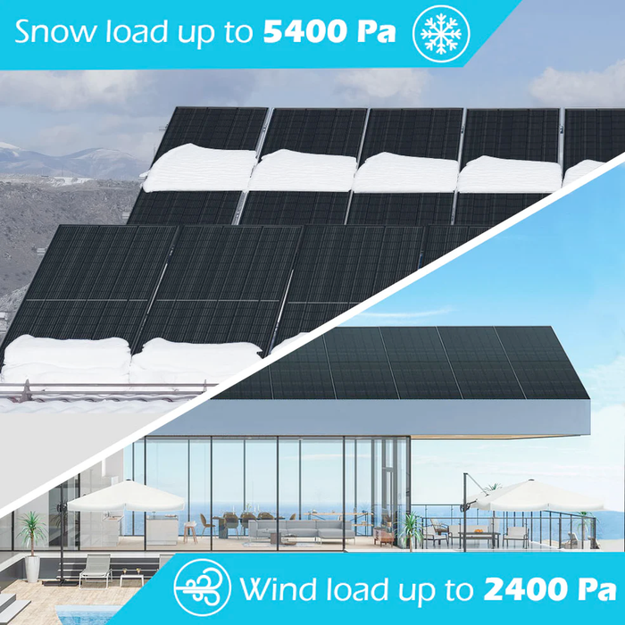 SunGold Power 370 Watt Mono Black Solar Panel