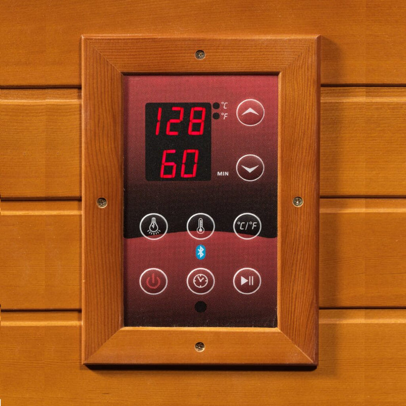 Dynamic Sauna Hemming Elite Ultra Low EMF Far Infrared Sauna | DYN-6225-02 Elite | 2 Persons