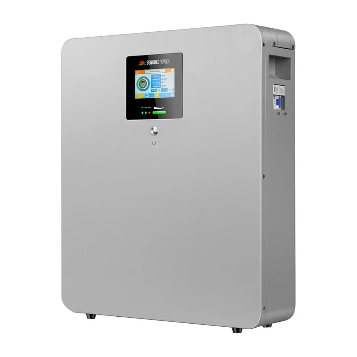 SunGold Power CoreX 5 Elite Wall Mounted 48V 100AH Residential Energy Storage Battery Pack Wi‑Fi & Bluetooth