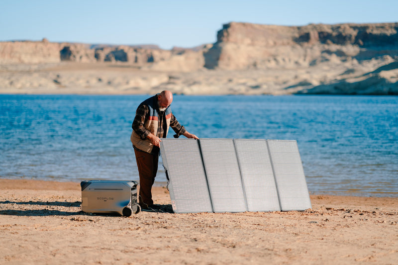 EcoFlow DELTA Pro 3 + 400W Solar Panel